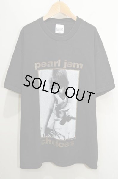 画像1: 90's Pearl Jam バンドTシャツ “Choices” (1)