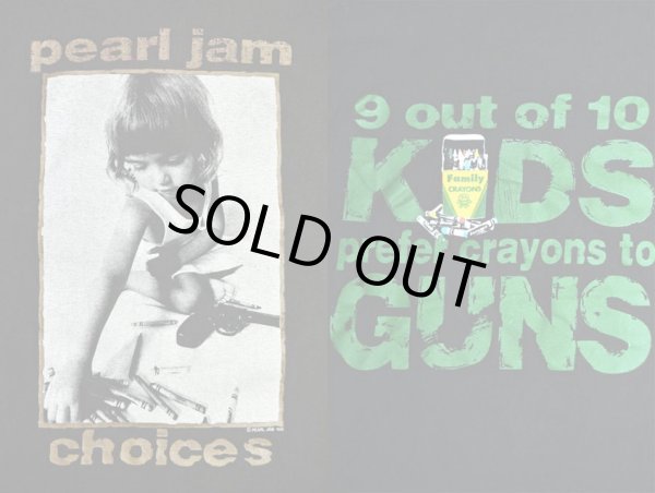 画像3: 90's Pearl Jam バンドTシャツ “Choices” (3)