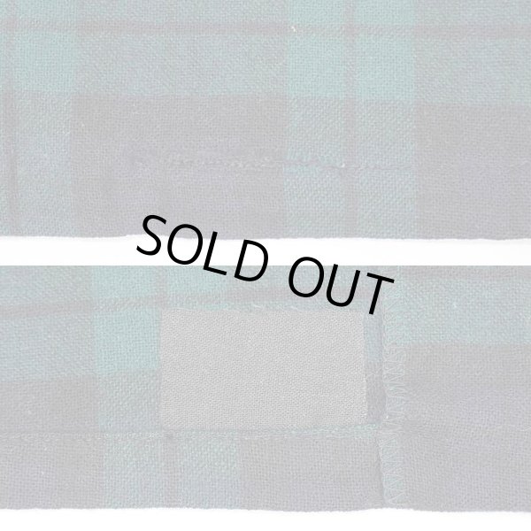 画像5: 60's Pendleton オープンカラー ウールシャツ "Black Watch" (5)