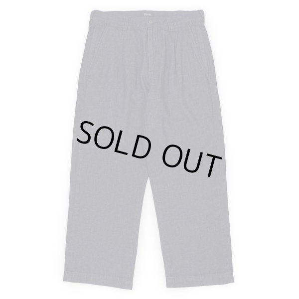 画像1: PWA HEMP MIX DENIM SLACKS / INDIGO (1)