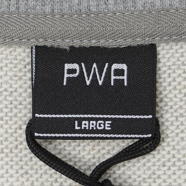 画像4: PWA HEAVY KANOKO V-NECK P/O / HEATHER GREY (4)