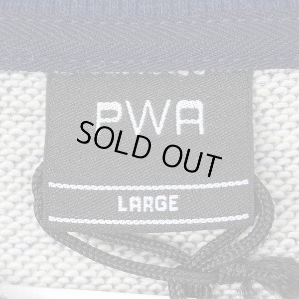 画像4: PWA HEAVY KANOKO V-NECK P/O / NAVY BD (4)