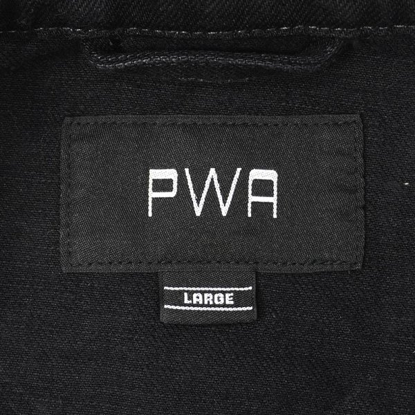 画像5: PWA DENIM ZIP-UP JKT / DEEP BLACK (5)