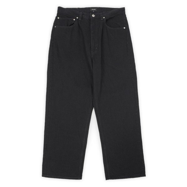 画像1: PWA RELAX-FIT 6P JEANS / DEEP BLACK (1)