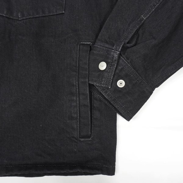 画像4: PWA DENIM ZIP-UP JKT / DEEP BLACK (4)