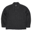 画像1: PWA DENIM ZIP-UP JKT / DEEP BLACK (1)