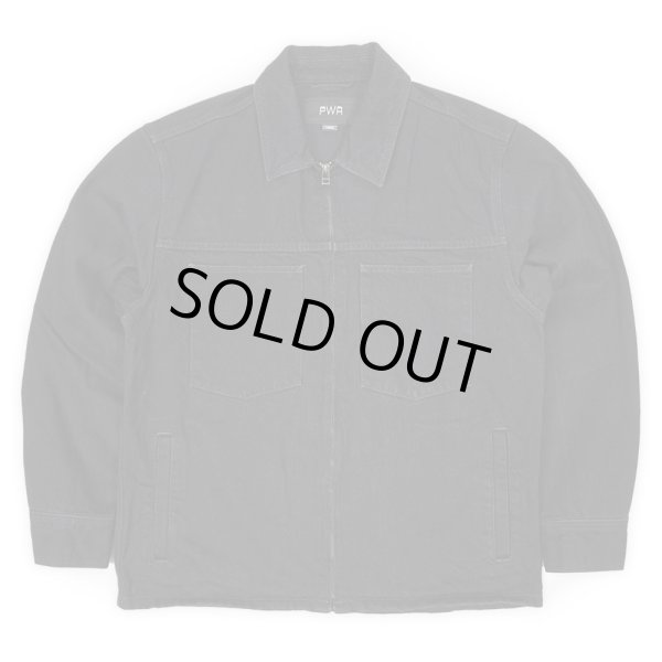 画像1: PWA DENIM ZIP-UP JKT / DEEP BLACK (1)