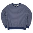 画像1: PWA HEAVY KANOKO V-NECK P/O / NAVY BD (1)