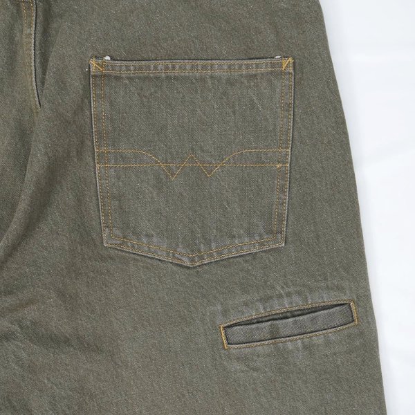 画像4: PWA RELAX-FIT 6P JEANS / KHAKI (4)