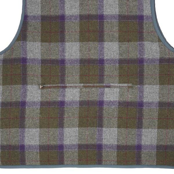 画像6: PWA REFINE-WOOL CHK RV VEST / CHARCOAL (6)