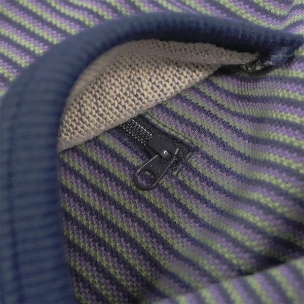 画像4: PWA HEAVY KANOKO BLOCK HOODIE / NAVY BD (4)