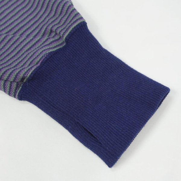 画像3: PWA HEAVY KANOKO BLOCK HOODIE / NAVY BD (3)