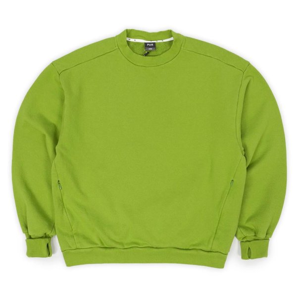画像1: PWA CURLY SWEAT CREW / PISTACHIO (1)