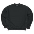 画像1: PWA CURLY SWEAT CREW / BLACK (1)