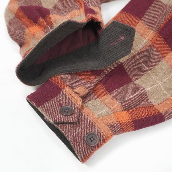 画像4: PWA REFINE-WOOL CHK DRIZZLER / BEIGE CHK (4)