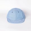 画像2: Slowpe DUNGAREE WORK CAP / LIGHT BLUE (2)