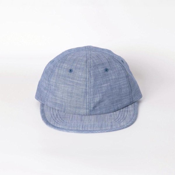 画像2: Slowpe DUNGAREE WORK CAP / DARK INDIGO (2)