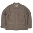 画像1: PORTANCE HEMP MIX BDU JKT / BROWN (1)