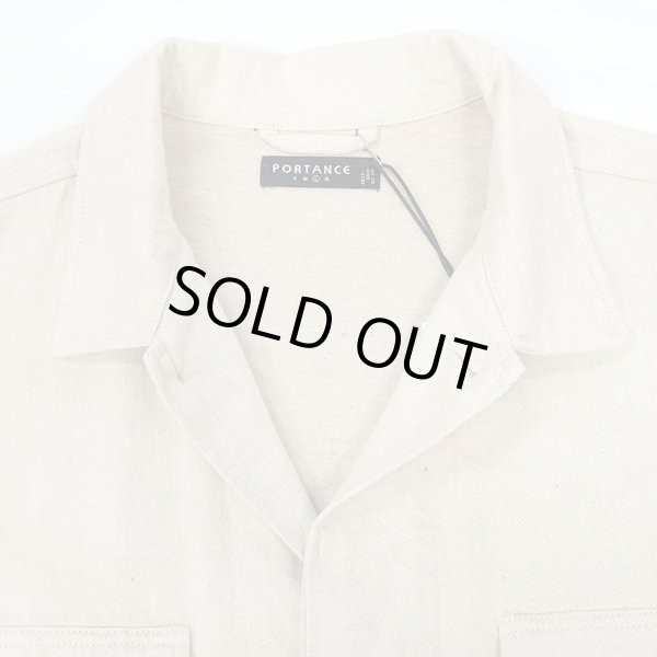 画像4: PORTANCE HEMP MIX BDU JKT / IVORY (4)