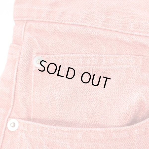 画像3: PORTANCE RELAX-FIT 6P COL JEANS / CORAL  (3)