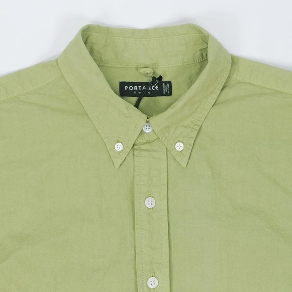 画像2: PORTANCE STAY EASY BD SHIRT / SAGE (2)