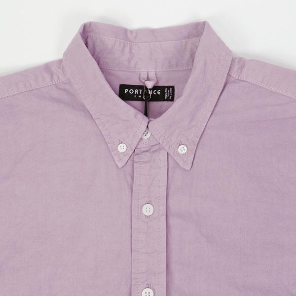 画像2: PORTANCE STAY EASY BD SHIRT / LAVENDER (2)