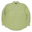 画像1: PORTANCE STAY EASY BD SHIRT / SAGE (1)