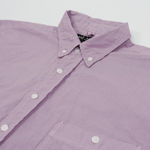画像4: PORTANCE STAY EASY BD SHIRT / LAVENDER (4)