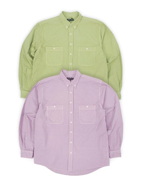 画像5: PORTANCE STAY EASY BD SHIRT / SAGE (5)