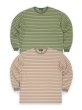 画像4: PORTANCE OG STRIPED L/S TEE / OLIVE BD (4)