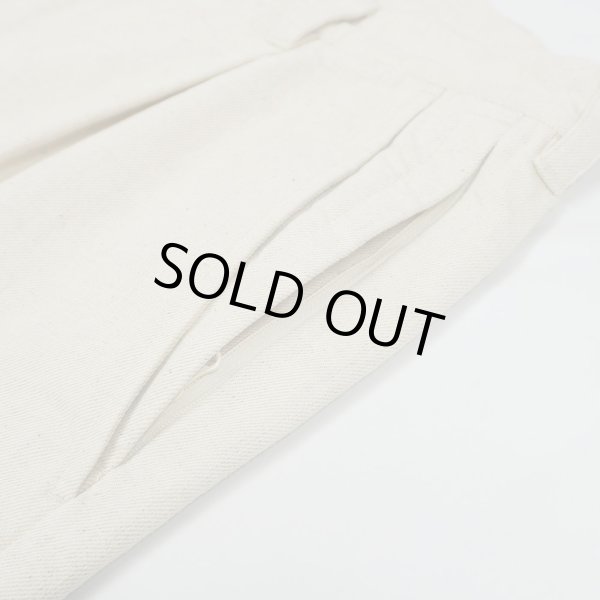 画像4: PORTANCE HEMP MIX SLACKS / IVORY (4)