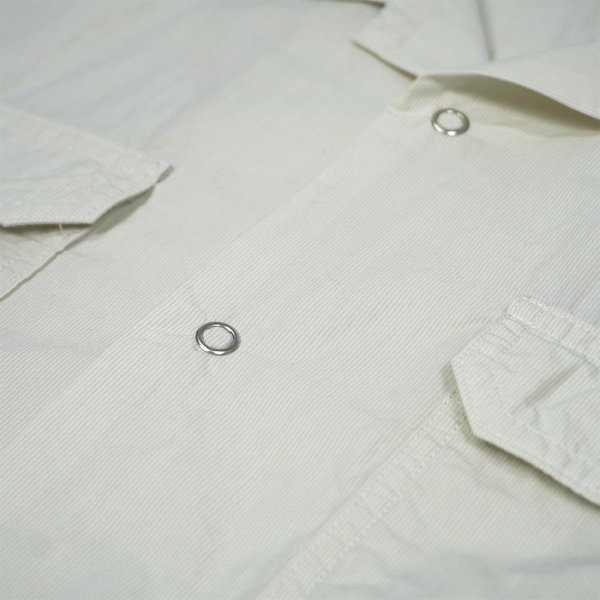 画像4: PORTANCE O/C STRIPE WORK SHIRT / BEIGE ST (4)
