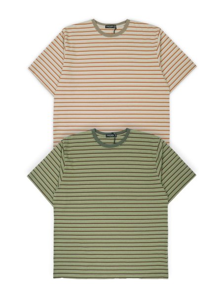 画像3: PORTANCE OG STRIPED S/S TEE / OLIVE BD (3)