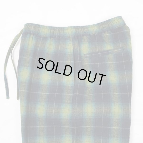 画像4: PORTANCE 2026AW SHAGGY PLAID LOUNGE PT / GRN CHK (4)