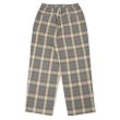 画像2: PORTANCE 2026AW SHAGGY PLAID LOUNGE PT / GRY CHK (2)
