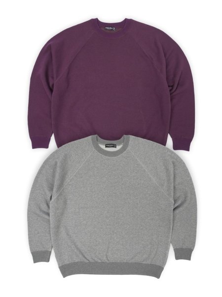 画像5: PORTANCE 2026AW OG RAGLAN SWEATER / HEATHER GREY (5)