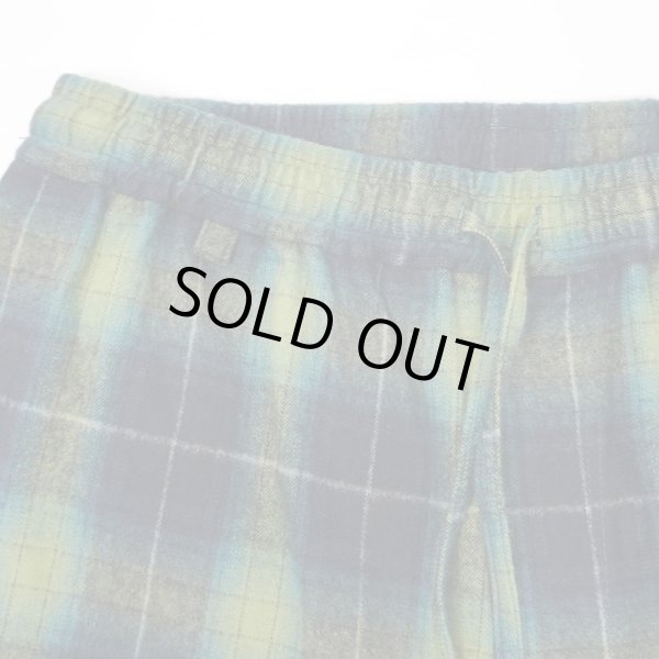 画像3: PORTANCE 2026AW SHAGGY PLAID LOUNGE PT / GRN CHK (3)