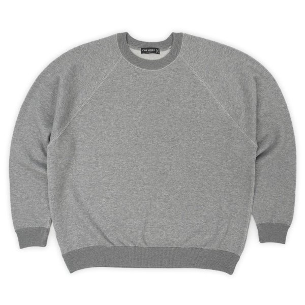 画像1: PORTANCE 2026AW OG RAGLAN SWEATER / HEATHER GREY (1)