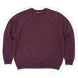 画像1: PORTANCE 2026AW OG RAGLAN SWEATER / PLUM (1)