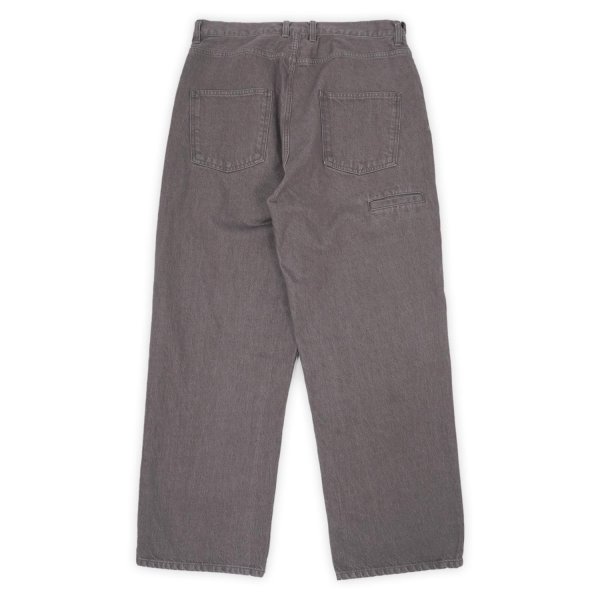 画像2: PORTANCE 2026AW RELAX-FIT SULFUR 6P JEANS / BROWN (2)