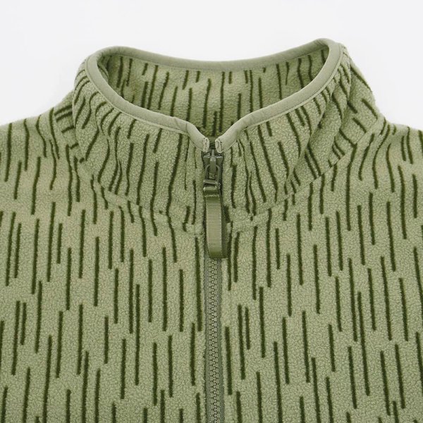 画像2: PORTANCE 2026AW RAIN-CAMO FLEECE P/O / OLV CAMO (2)