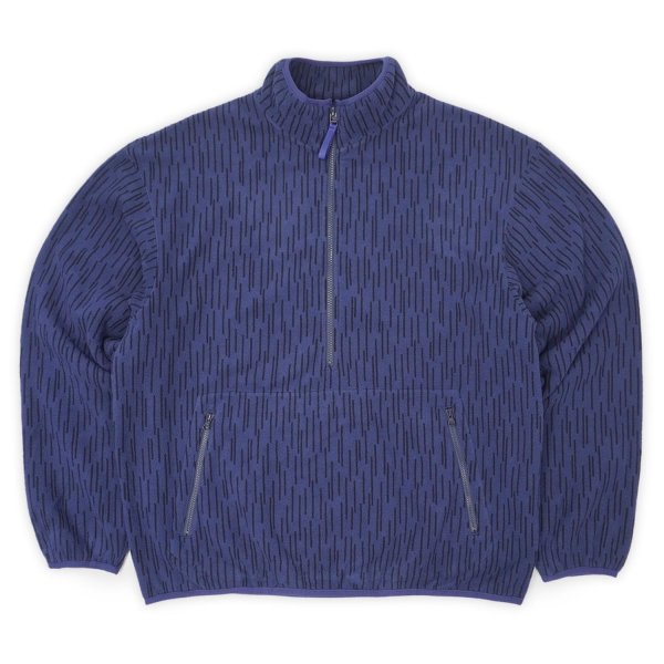 画像1: PORTANCE 2026AW RAIN-CAMO FLEECE P/O / NVY CAMO (1)