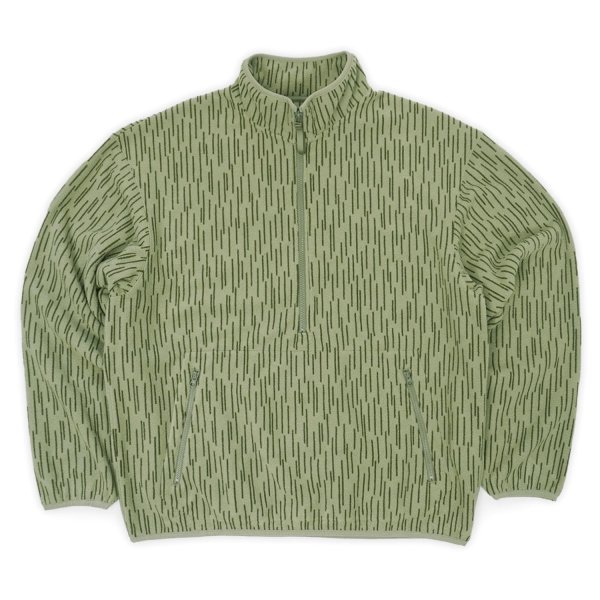 画像1: PORTANCE 2026AW RAIN-CAMO FLEECE P/O / OLV CAMO (1)