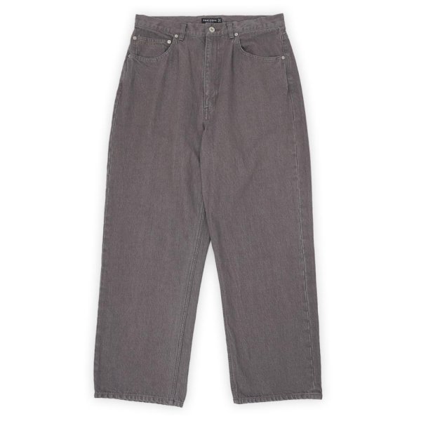 画像1: PORTANCE 2026AW RELAX-FIT SULFUR 6P JEANS / BROWN (1)
