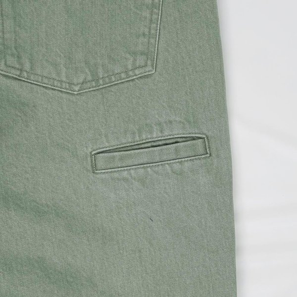 画像4: PORTANCE 2026AW RELAX-FIT SULFUR 6P JEANS / GREEN (4)