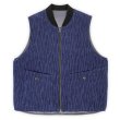 画像2: PORTANCE 2026AW RAIN-CAMO RV PUFF VEST / NVY CAMO (2)