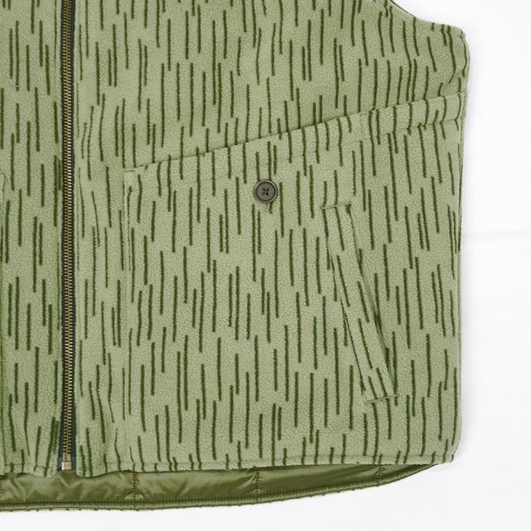 画像4: PORTANCE 2026AW RAIN-CAMO RV PUFF VEST / OLV CAMO (4)