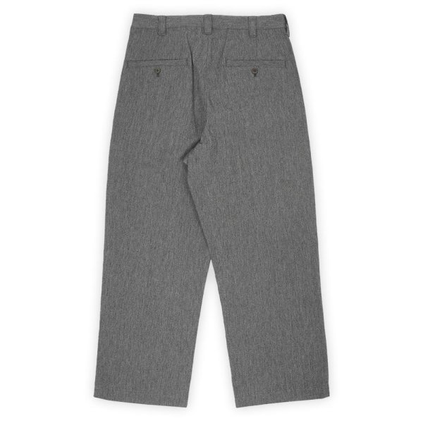 画像2: PORTANCE 2026AW SALT AND PEPPER SLACKS / GREY (2)