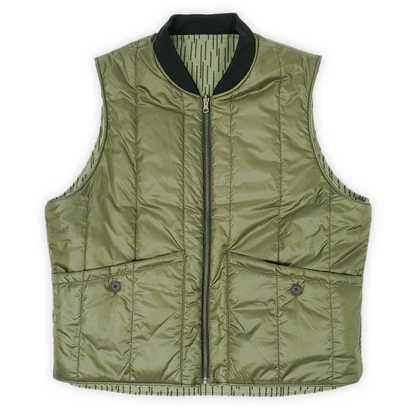 画像3: PORTANCE 2026AW RAIN-CAMO RV PUFF VEST / OLV CAMO (3)