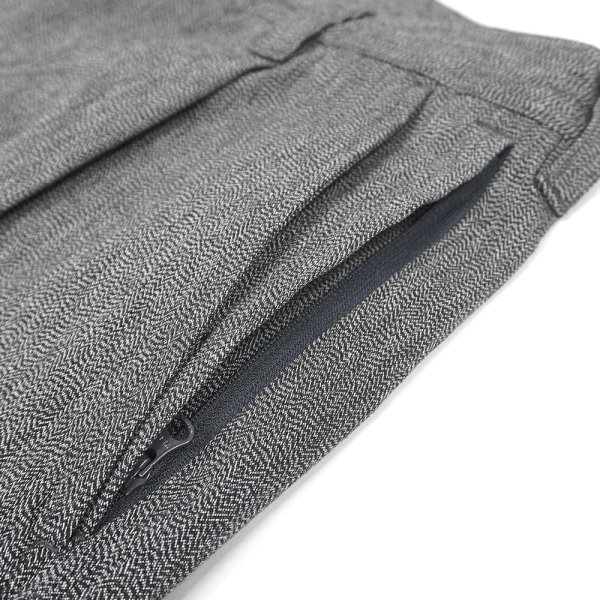 画像3: PORTANCE 2026AW SALT AND PEPPER SLACKS / GREY (3)